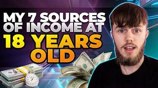 My 7 Sources of Income at Age 18 (Forex Trader)