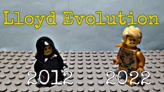 Lloyd Evolution 2012 - 2022 | Lego Ninjago stop motion