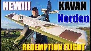 NEW KAVAN Norden 1600mm STOL RC plane bush scheme 4S PNF REDEMPTION FLIGHT