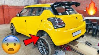  FINALLY MY SWIFT GOT NEXT LEVEL LOWERING SPRINGS  | SWIFT MODIFICATION | SWIFT LOWERING SPRINGS