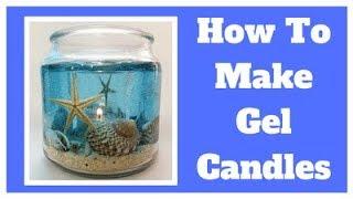 How To Make Gel Candles - DIY Gel Candle Making For Beginners