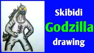 skibidi toilet 68 (part2) how to draw skibidi godzilla secret scene @DaFuqBoom