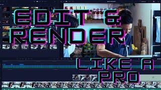 How to Edit and Render for Beginners