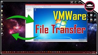 How to transfer files between main PC to VMware Workstation V12  - Operating systems