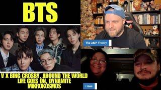 BTS - V x Bing Crosby | RM - Around The World | Life Goes On | Dynamite | Mikrokosmos REACTION