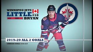 Bryan Little (#18) ● ALL 2 Goals 2019-20 Season (HD)