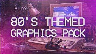 80's Themed Photoshop Graphics Pack! (FREE)