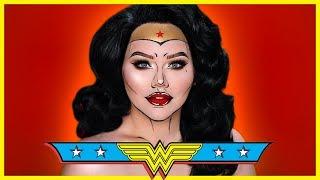 WONDER WOMAN Comic Inspired Makeup Tutorial