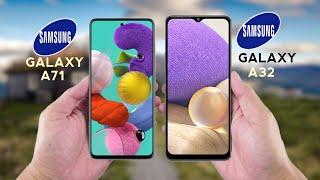 GALAXY a71 vs GALAXY a32 || FULL COMPARISON ~ Which is best !