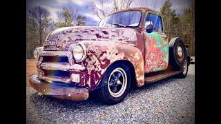 1955 chevy pickup LS swap #ratrod #lsswap