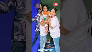 Bharti Singh and husband Haarsh Limbachiyaa with their son Laksh ️ #viral #ytshorts #bhartisingh