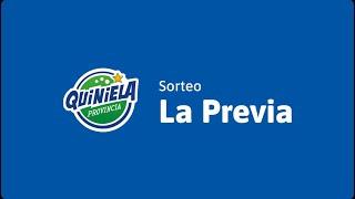 Sorteo de la Quiniela La Previa de la Lotería de la Provincia: 4 de octubre del 2024