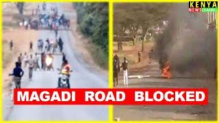 MULTIMEDIA UNIVERSITY PROTESTS TODAY - See what happened along Magadi Road