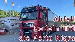 Tom´s Trucklife #012 - Heiß mit Altpapier und radeln zur Porta Nigra