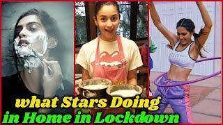 What Bollywood Stars Doing at Home During Lockdown