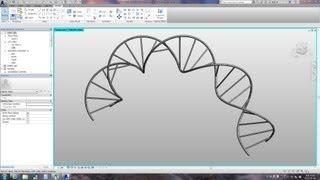 Revit Tips - Parametric DNA arch structure using formulas (download family)