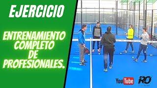 EJERCICIO PADEL PROFESIONAL #RAMIMOYANO #JOSETERICO #JOSEDIESTRO #PINCHOFERNANDEZ