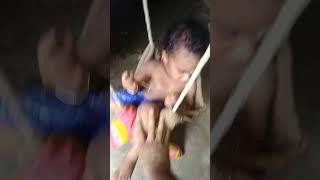 Naughty Saanvi Raja Celebration  〽️ 2 #plzsubscribe #sanvi #cute
