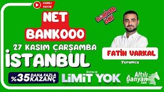 İSTANBUL / Canlı Yayın / Bariyer Dibi / 27 Kasım 2024 Çarşamba #atyarisi