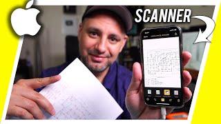 How To Scan and Make PDF with iPhone