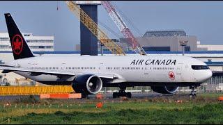 Air Canada Boeing 777-300ER C-FIUL Takeoff from Narita 16R | NRT/RJAA