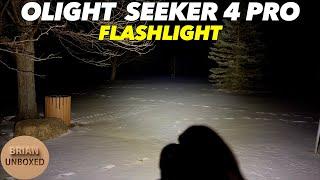 Olight Seeker 4 Pro Flashlight - Review