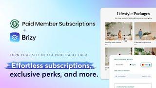 Monetize Your Site: Brizy & Paid Membership Subscriptions for Black Friday Deals!