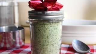 Herb Salt Holiday Gift Idea - How to Make Gourmet Herb Salt