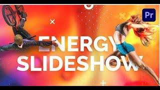 Energy Slideshow | Mogrt - Free Download Premiere Pro Templates