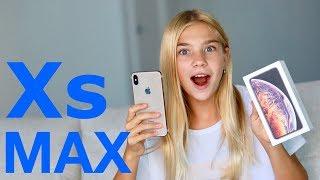 МОЙ НОВЫЙ ТЕЛЕФОН IPHONE Xs MAX РАСПАКОВКА и ОБЗОР