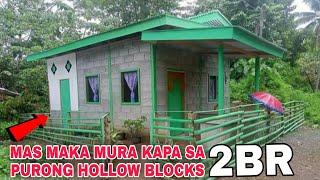 ITo pala ang sagoT para mas maka mura kapa sa pingarap mong Bahay purong hollow blocks | 2BR  1CR