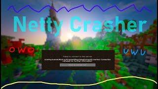 Crashing Server using only Netty Crasher | Crashed Hypixel, Gomme | EaZy Client