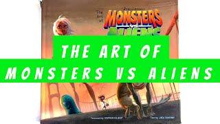 The Art of Monsters vs Aliens (flip through) Dreamworks Artbook