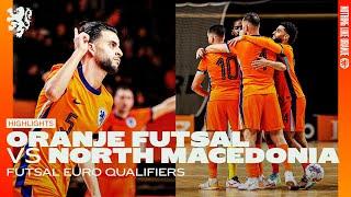 First 3️⃣ points in the bag | Highlights Oranje Futsal - North Macedonia