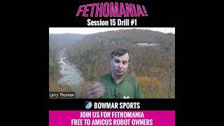 FETHOMANIA 15: Drill 1 - In and Out Footwork against random topspin with different amounts...
