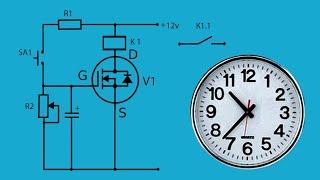 Реле времени своими руками.  Электронный таймер.