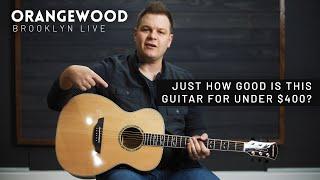 Orangewood Brooklyn Live - Acoustic guitar review and demo