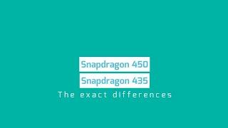 Snapdragon 435 vs Snapdragon 450 | Specifications Comparison| What's the difference