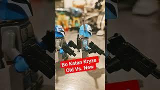 Lego Star Wars - Bo Katan Kryze - Old Vs. New #lego #legostarwars #starwars #mandalorian #viral