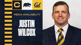 Cal Football: Travers Family Head Football Coach Justin Wilcox Media Availability (10.15.2024)