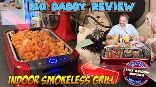 Techwood Indoor Smokeless Grill  Electric BBQ Grill Review - making street tacos Ell Pastor