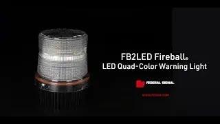 Federal Signal’s FB2LED Quad Color LED Warning Light