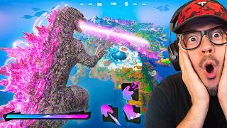 I Became The New *GODZILLA BOSS* in Fortnite!