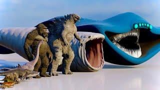 Animals, Dinosaurs and Sea Creatures 3D Size Comparison