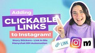 Instagram Tutorial: Add Clickable Links on Instagram 2024!