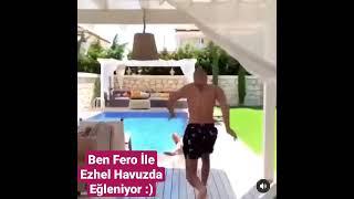 Ben Fero İle Ezhel Havuzda Eğleniyor #benfero #ezhel #ezhel06 #aisezhel #ezhelfan #shorts #türkçerap