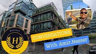 Conversations with Amir. Sincere experiences as content creators