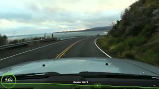 Driving along the Marin & Sonoma Coast