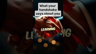  What your handshake reveals about you. #mindtricks
