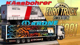 ШКОЛА ВОЖДЕНИЯ В 1.52, НОВЫЙ KRONE eTRAILER И KÄSSBOHRER DLC — Euro Truck Simulator 2 [#381]